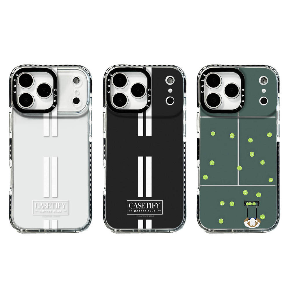 ตัวอักษรภาษาอังกฤษที่เรียบง่ายเคสโทรศัพท์สําหรับ ไอโฟน 17 มือโปร สูงสุด 17 16 15 14 13 12 11 กันกระแทกป้องกันปลอก