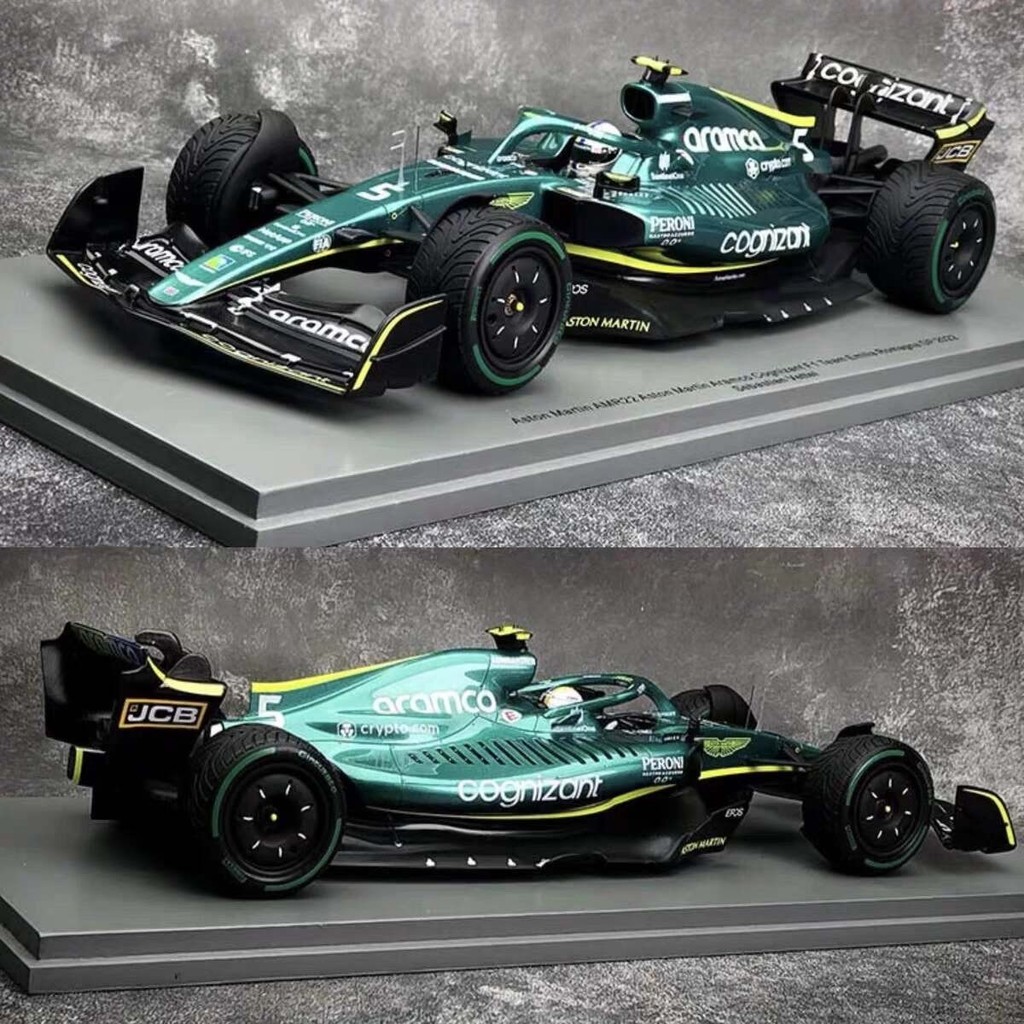 Spark1: 18 Aston Martin F1 Racing Italy Station No. โมเดลรถเรซิ่น 5 วัตต์ 2022