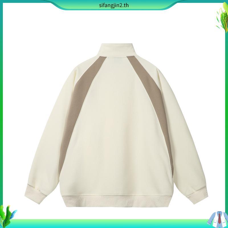 URTHE - เสื้อแจ็คเก็ต เเขนยาว Oversize Col. DARKWAVE รุ่น DW SPORT JACKET 3D METAL LOGO