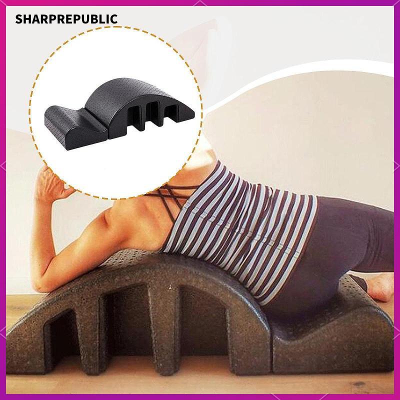 [Sharprepublic] Spine Support Pilates Barrel Back Stretcher สําหรับเด็ก S Curve Shape backbone Home 