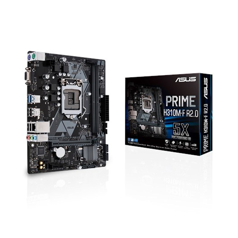ยี่ห้อใหม่กล่อง Asus/Asus H310-FA R2.0 PLUS เมนบอร์ด DDR4