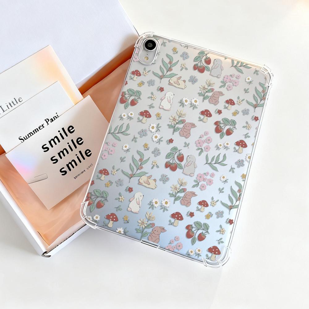 เคสป้องกันแท็บเล็ต TPU แบบใส for IPad Air11 Air 13 Pro 13" Pro 9.7" Pro 11 Air 1/2/3/4/Air 5 Mini 1 2 3 4 5 6 7 5th /6Th