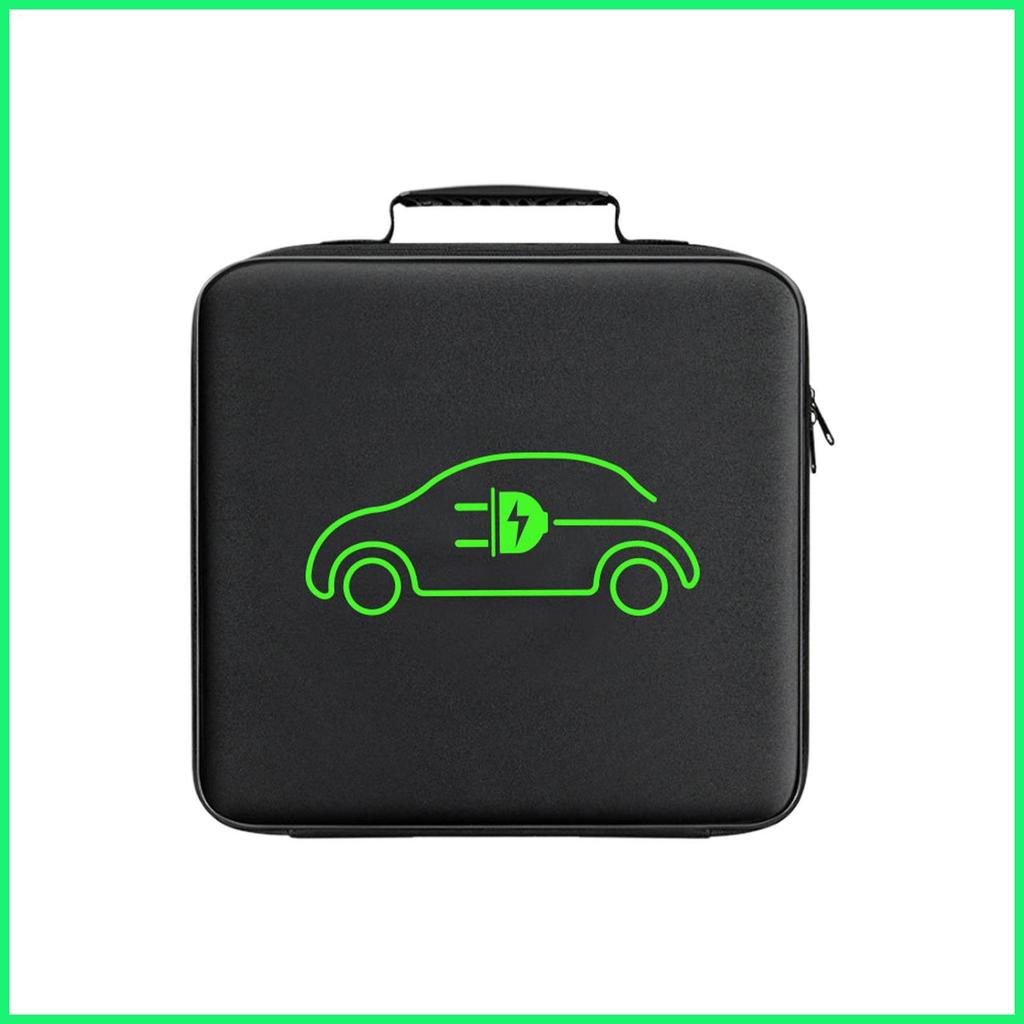 Car Charger Organizer Case แบบพกพากันฝุ่นกันน้ํากล่องไฟฟ้า Car Charger Case EV สําหรับทุกวันขับรถ ma