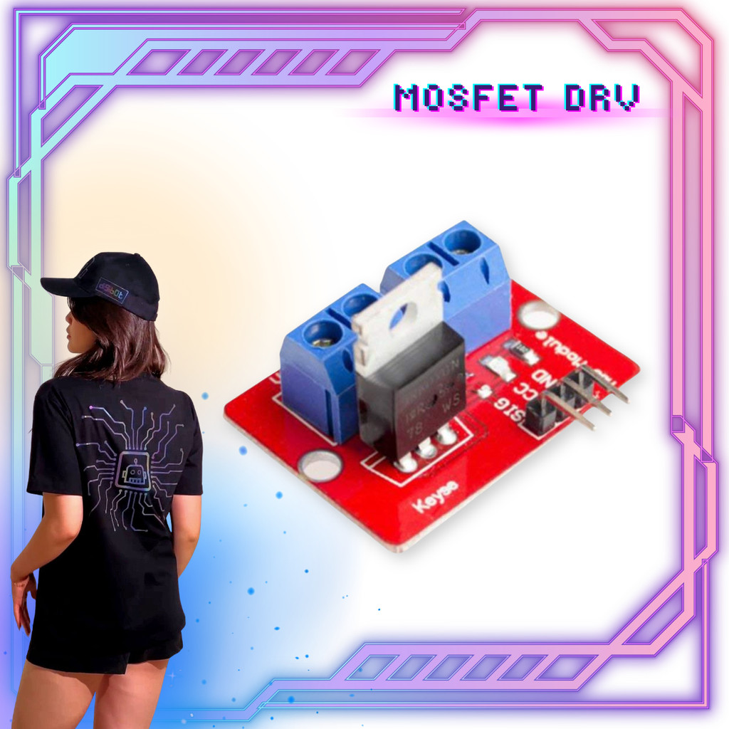 IRF520 MOSFET Driver Module - 1A IRF 520 - Digibot Official