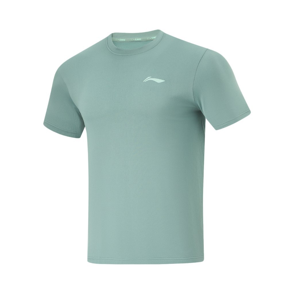 ของแท้ LiNing Mens Sports Running T-Shirt ATSU195 (หลวม Back Form 1 Size)
