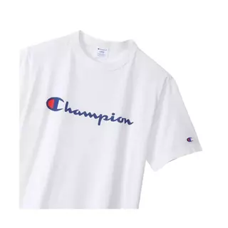 CHAMPION ESSENTIAL CHAMPION LOGO เสื้อยืดแขนสั้นผู้ชาย