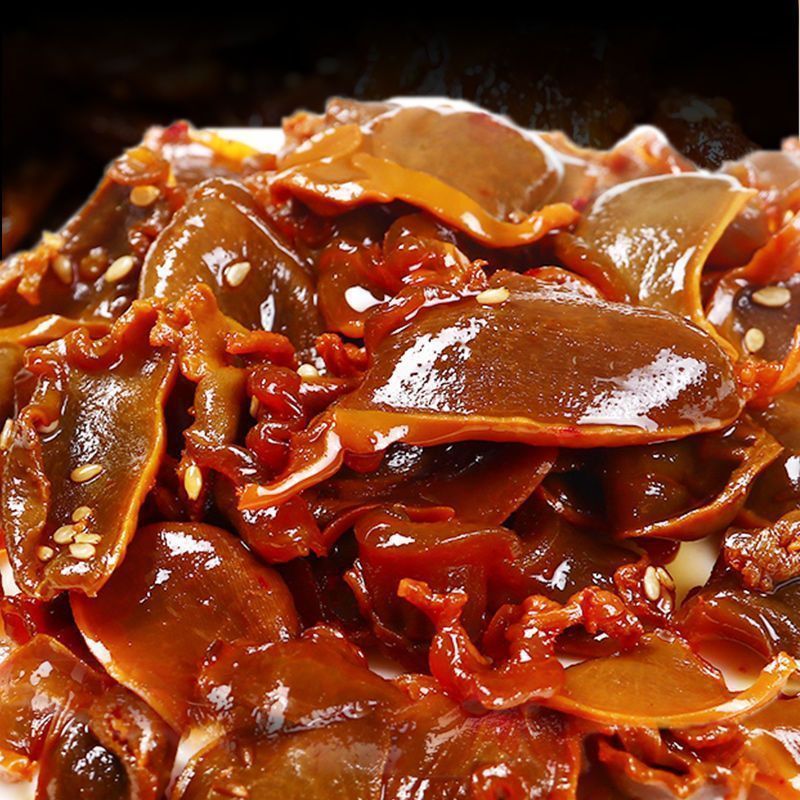 2026 เป็ดตุ๋นสไตล์ใหม่ Gizzard เป็ดเผ็ด Gizzard อาหารรสเผ็ดของว่างสบายๆหูหนานพิเศษบรรเทาขนมตะกละ Sn2