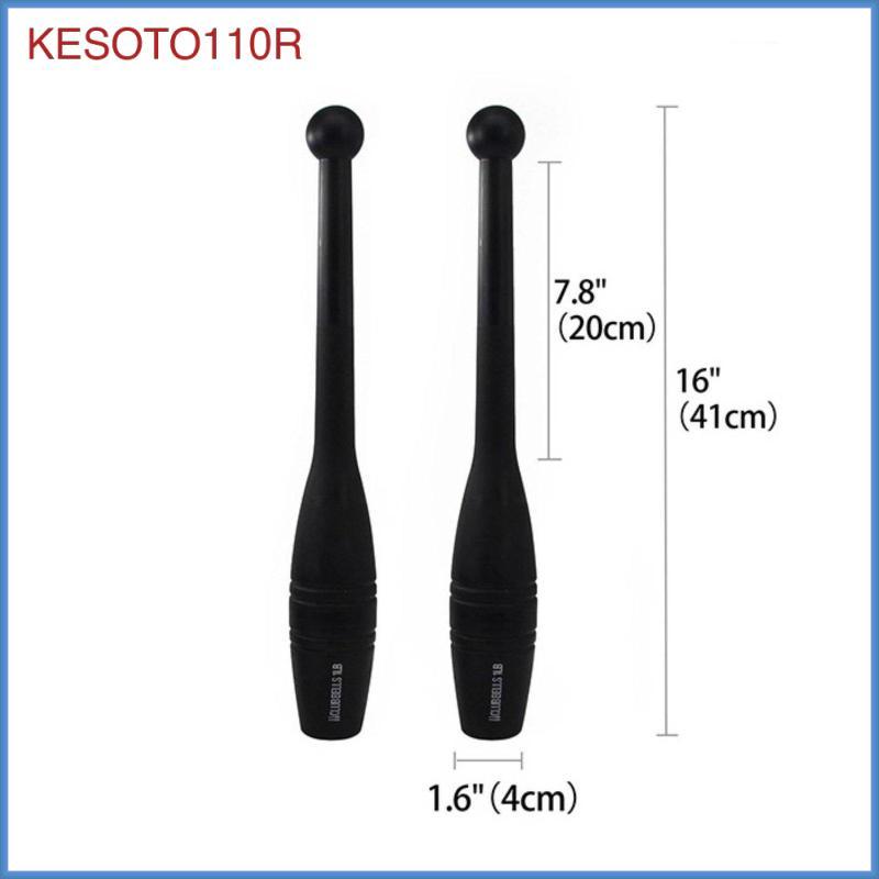[kesoto110r] Training Clubbell Textured Grip Fitness Tool สําหรับออกกําลังกายแขนกีฬาที่บ้านและอุปกรณ