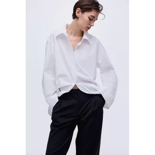 H&M(เอชแอนด์เอ็ม) กางเกงขายาวทรงกว้าง Women Wide trousers 1319361_1
