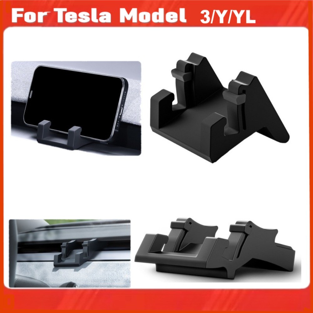 Tesla รุ่น Y รุ่น 3 Highland รุ่น YL Juniper 2026 Dashboard ที่วางโทรศัพท์ในรถยนต์ Navigation Mount Bracket