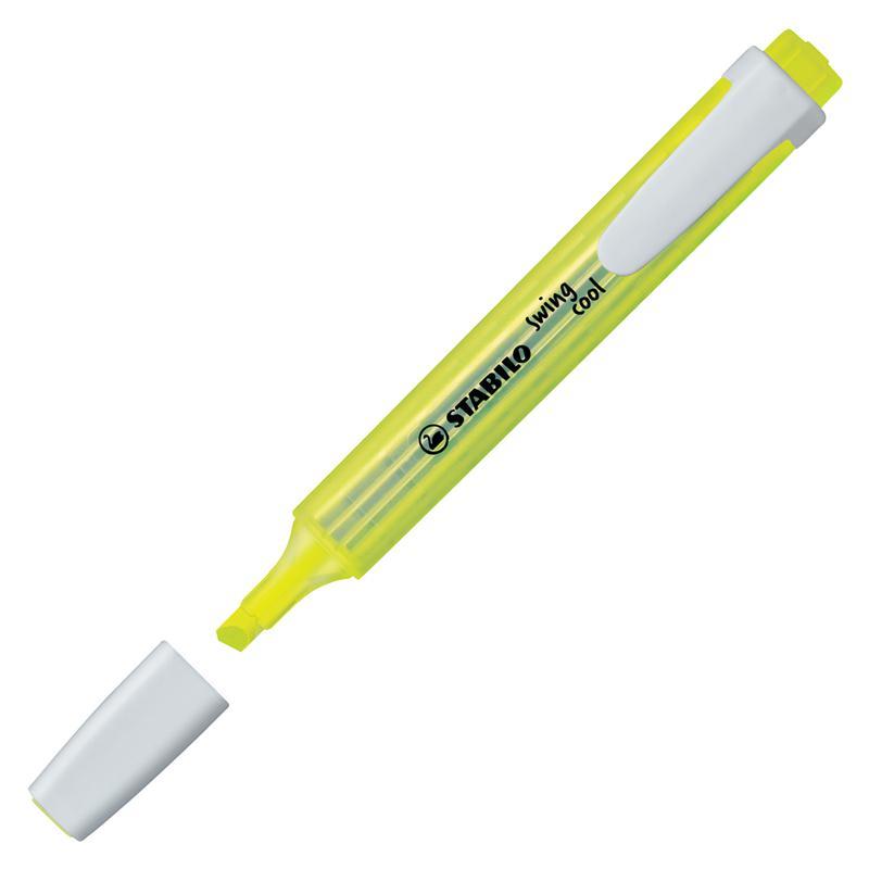 STABILO ปากกาเน้นข้อความ รุ่น Swing Cool สีเหลือง