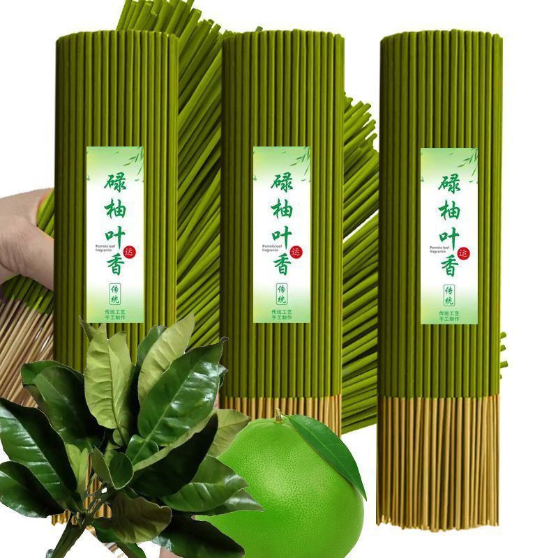 พร้อมสต็อก Luyou Leaf Thread ธูปโชคดีธูปในครัวเรือนในร่ม Purification Lucky ธูปยาวนานธูปยุง Repellen