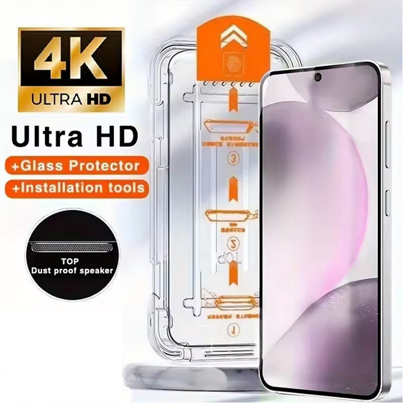 OPPO Reno 15F 5G 15 15C 14F 14 13F 13 12F 11F 8T 4G 8z 5 ติดตั้งง่ายกระจกนิรภัยคลุมทั้งหมดป้องกันหน้าจอ