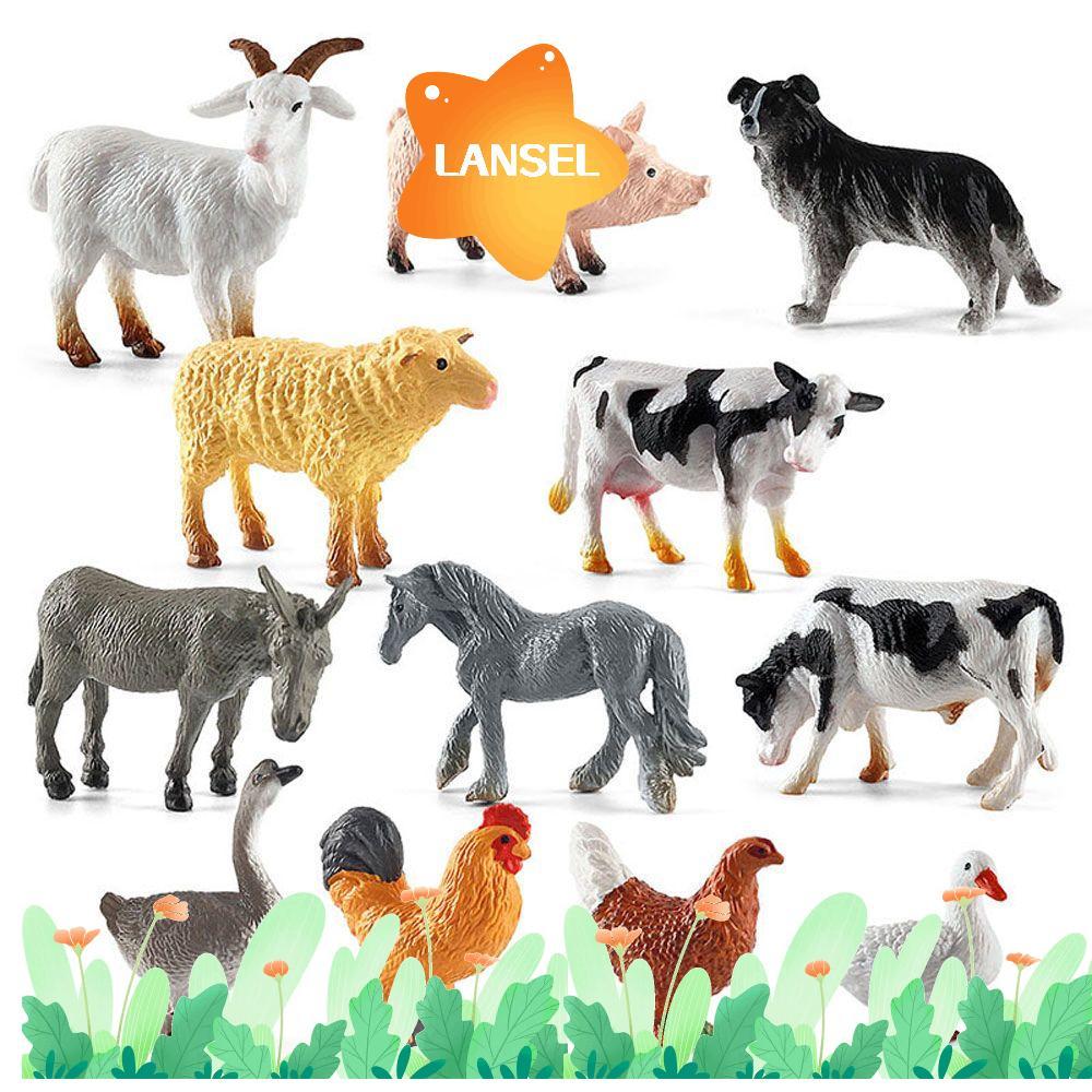 LANSEL Animal Model Creative Miniatures Education Toys