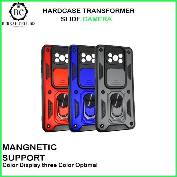HARDCASE TRANSFORMER SLIDE CAMERA REDMI 13C A1 A2 9 9A 9C 10A 10 5G - 4G -10 PRIME 10C 12 4G - 12C 1