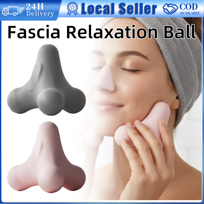 แบบพกพาสี่มุม Fascia Ball กล้ามเนื้อผ่อนคลายเท้าไหล่คอเอวนวด Ball TPE ฟิตเนส Fascial Ball 四角膜球