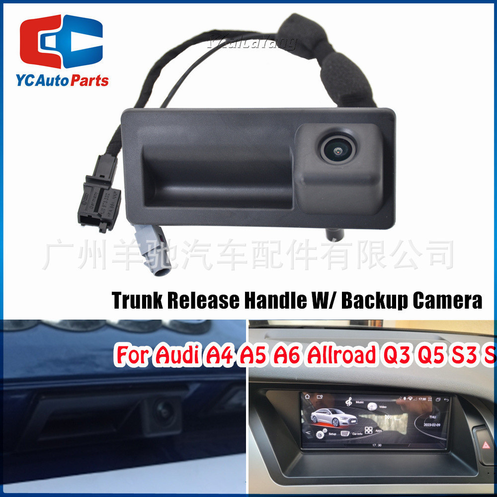 5N0827566สวิตช์ท้ายรถ AA พร้อมกล้อง เหมาะสําหรับ Audi A4 A5 A6 Q3 Q5 S3 โรงงานพร้อมสต็อก
