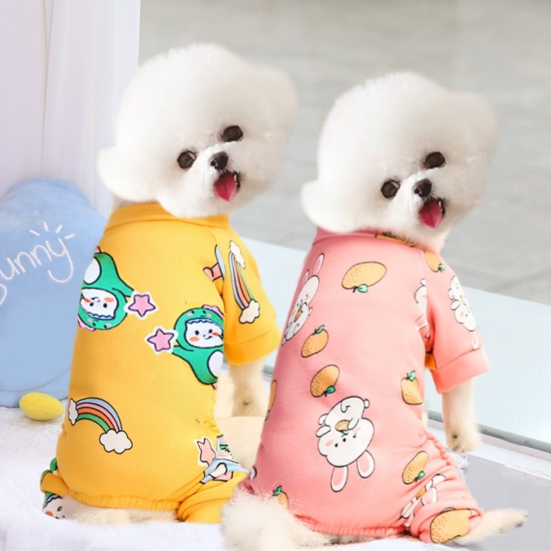 Teddy French Fighting Small Medium-Sized Dogs Cats Four-Legged Sleeping Warm Clothes Air Conditionin