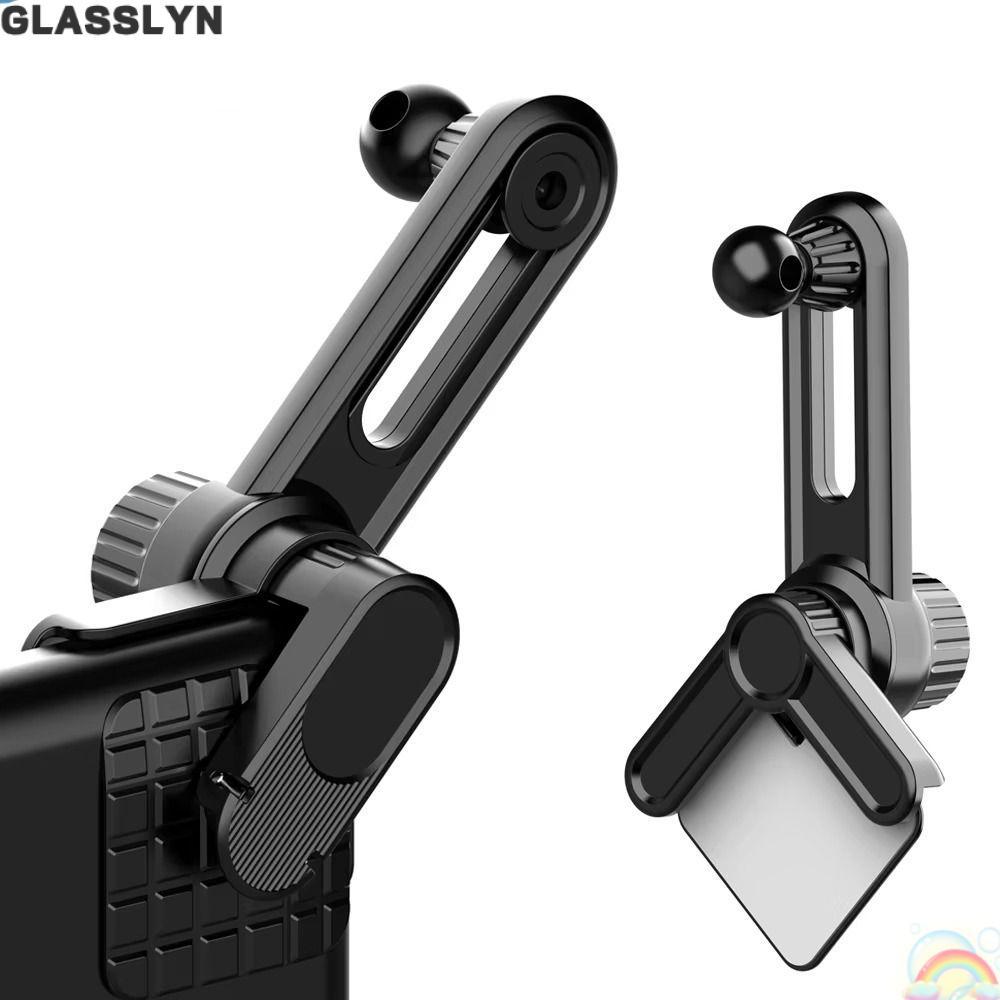 GLASSLYN Car Display Screen Phone Holder Base, Fix Bracket Mobile Phone Holder Base, Adjustable 17mm
