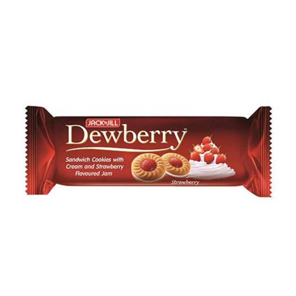 ดิวเบอร์รี่ คุกกี้ครีมสตรอเบอร์รี่(Dewberry Cookie Strawberry 27g.)