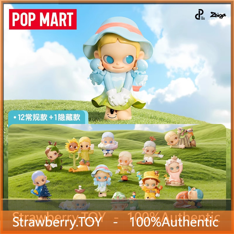 P POPMART POPMART Zsiga Slow Down Series รูปกล่องลึกลับตกแต่ง