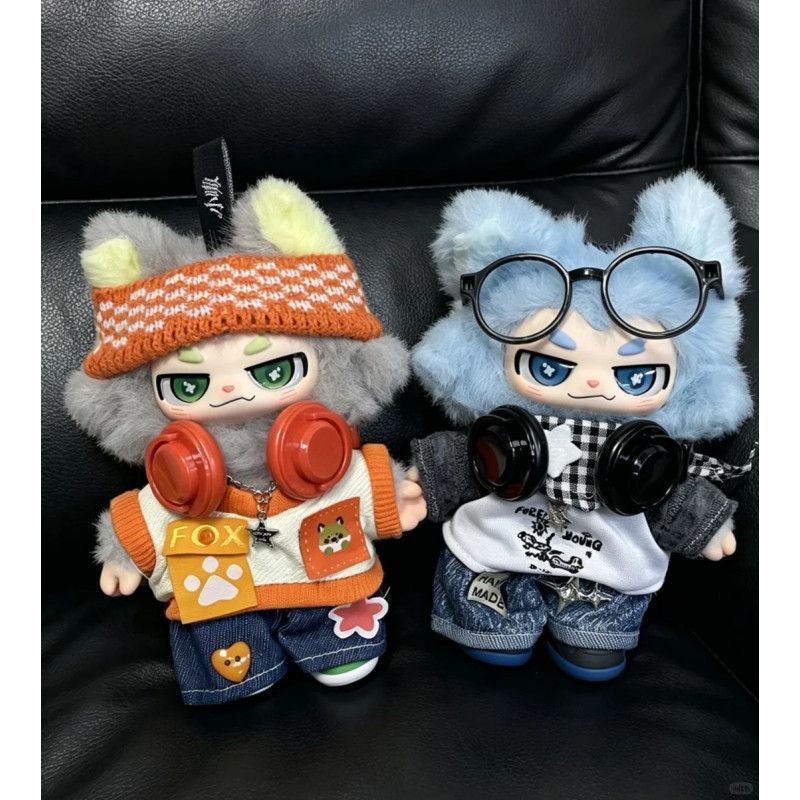 ((Excluding Baby) เฉพาะเสื้อผ้าเด็ก สินค้าใหม่ Wang Yibo สไตล์เดียวกัน Xiao Ao เสื้อผ้าหล่อจี้ตุ๊กตา