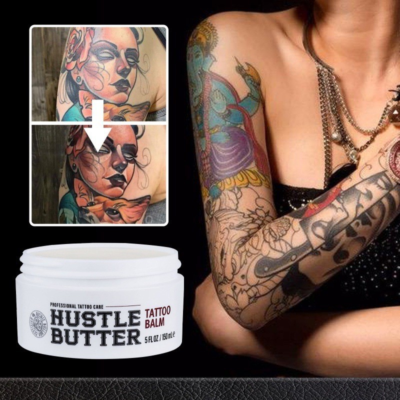 优质面 Hustle Butter Deluxe Tattoo Balm 纹身护膏 保湿提色 พลิ้วไหว 2604DAILY