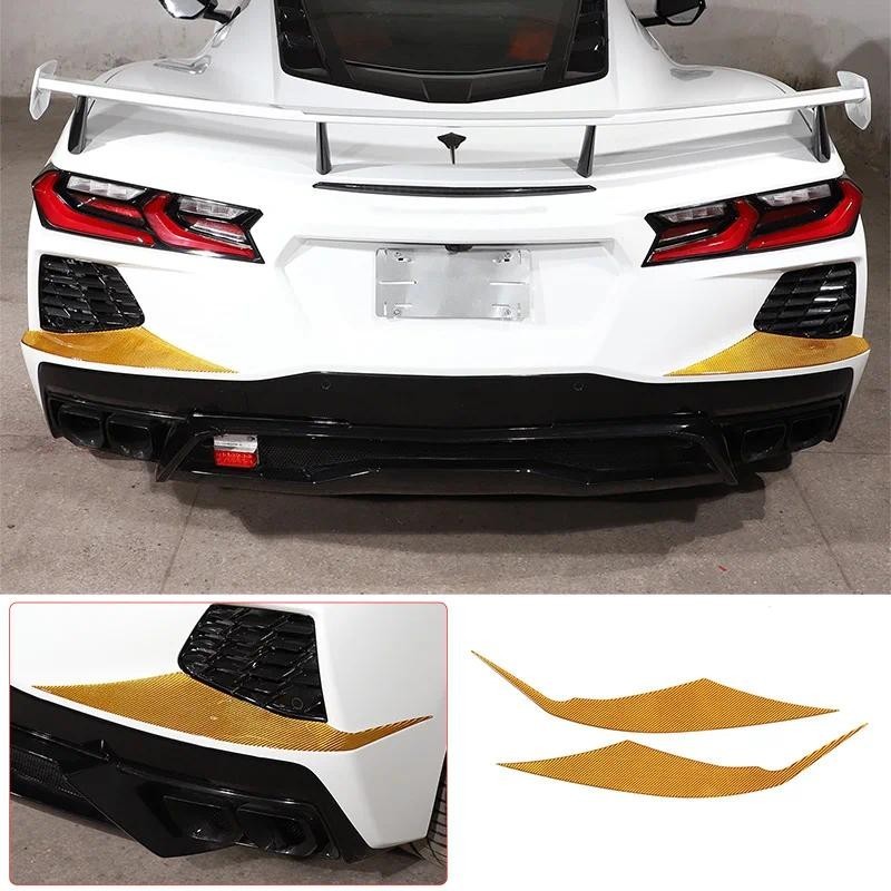 สําหรับ Chevrolet Corvette C8 Z51 Z06 2020-2023 ด้านหลังด้านหลัง air Ent ตกแต่ง stickerauto ชิ้นส่วน