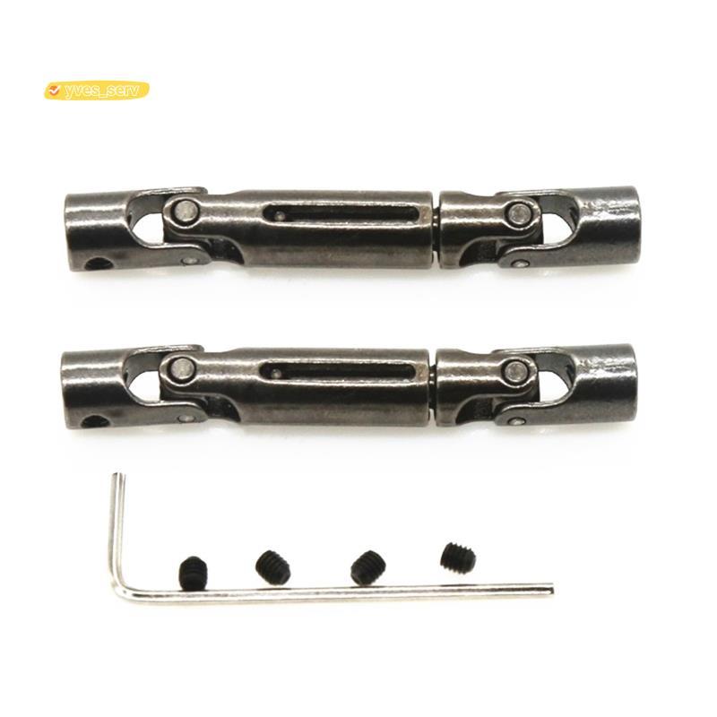 yves_service2Pcs โลหะไดรฟ์เพลา CVD สําหรับ D12 C14 C24 B16 B36 B24 MN D90 MN99S MN-90 RC รถอะไหล่อัพ