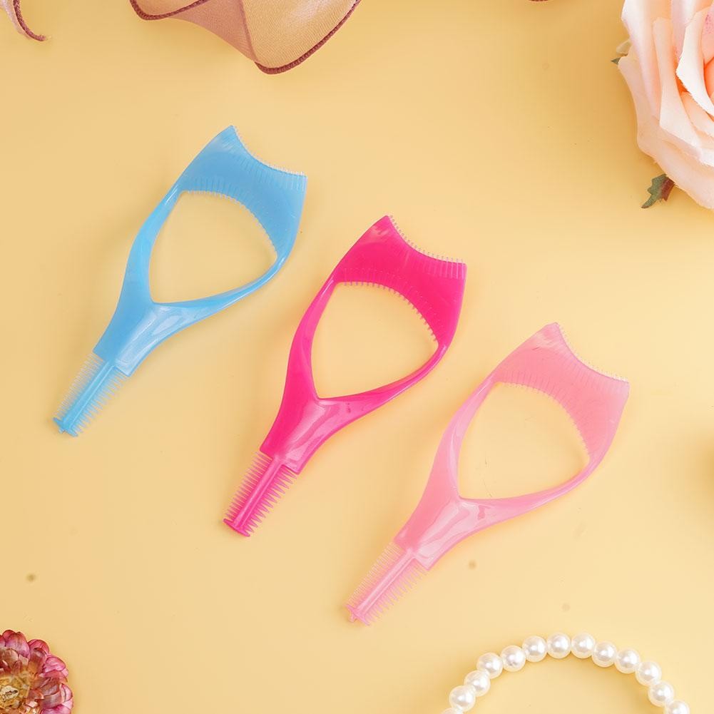 3-in-1 Eyelash Card Blocks ขนตาและป้องกันมาสคาร่าจาก Smudging Mascara Helper สําหรับ N5y8