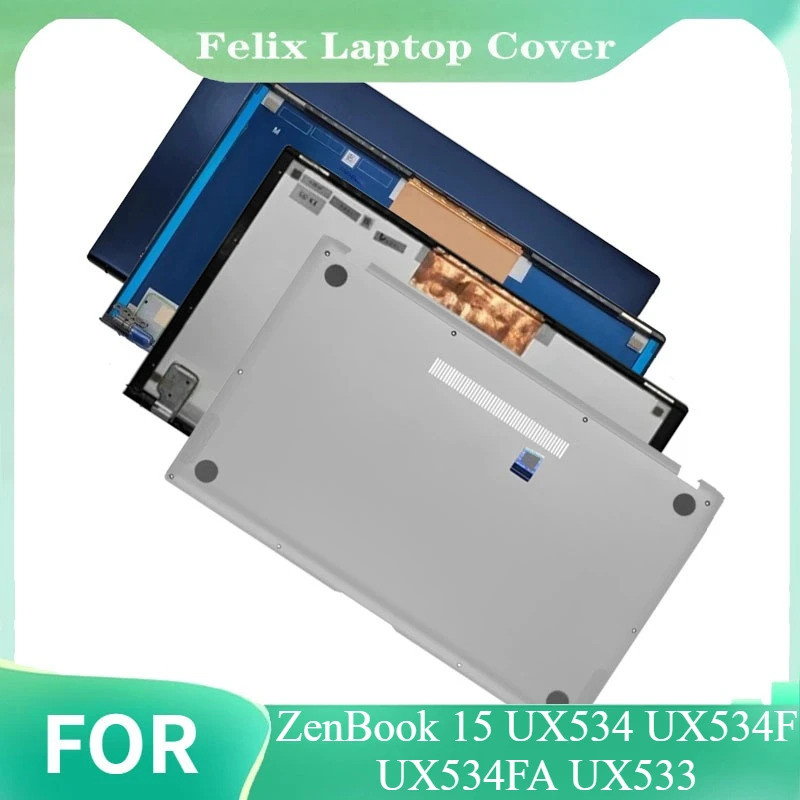 แล็ปท็อปใหม่หน้าจอ LCD ด้านหลังฝาครอบด้านบน/ปกหลัง/สําหรับ ZenBook 15 UX534 UX534F UX534FA UX533 ด้า