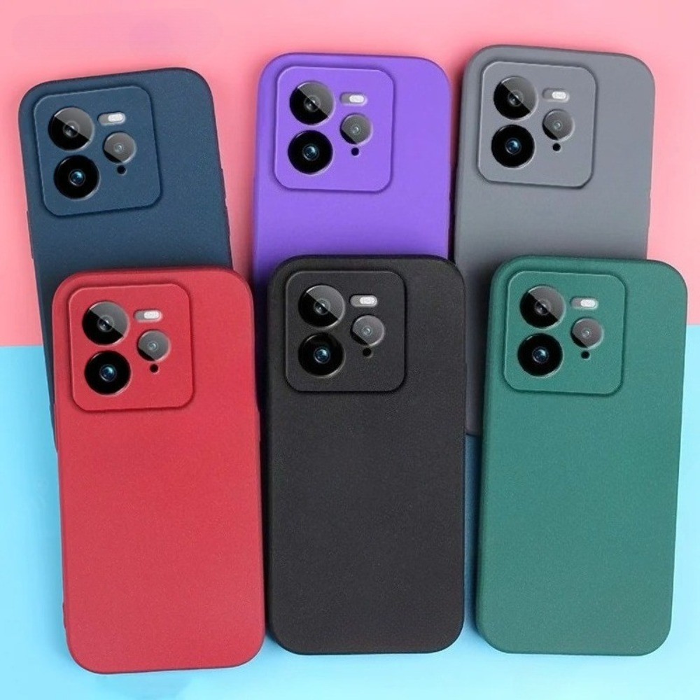 ทรายMatte Soft Silicon Full ProtectกันกระแทกสําหรับRealme GT7 GT 7 Pro GT7T GT 7T RealmeGT7 Pro GT7P