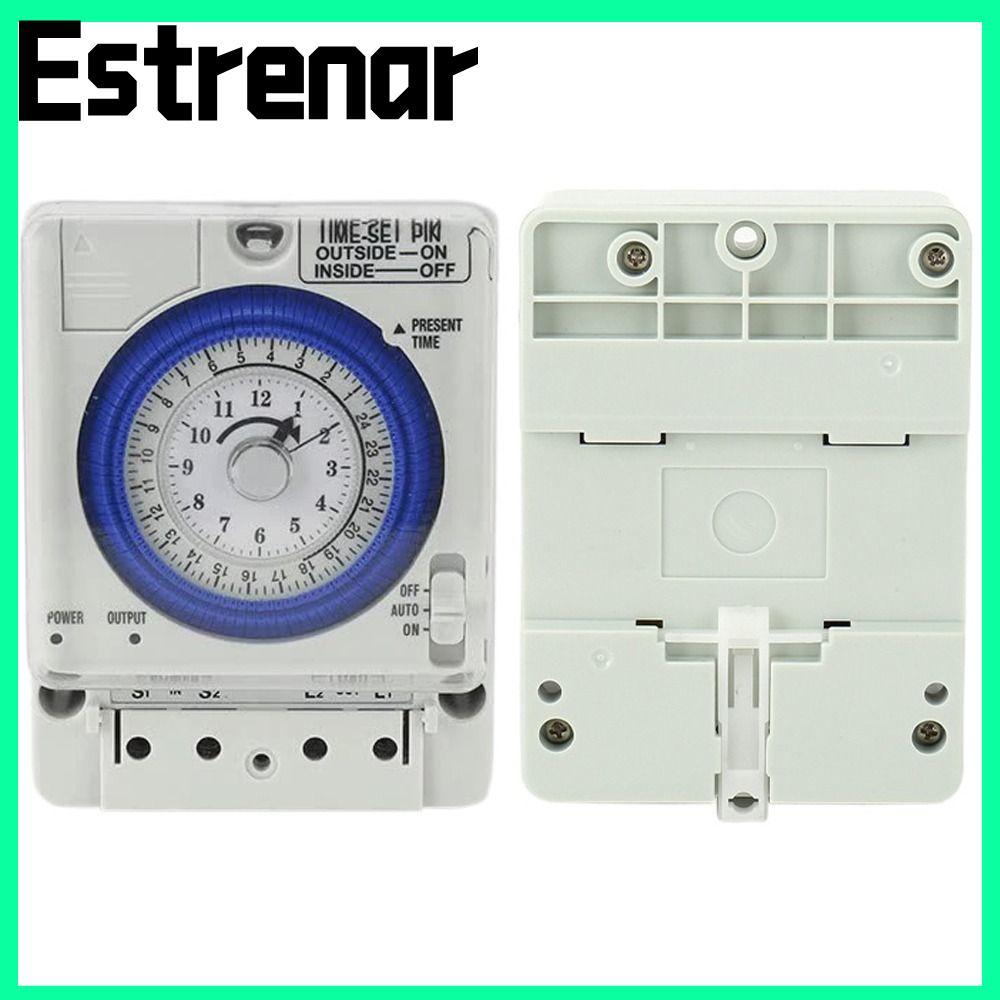 ESTRENAR Interval Controller, Easy To Operate คอนโทรลเลอร์โปรแกรมที่แม่นยํา, ประหยัดไฟฟ้า Analog Tim