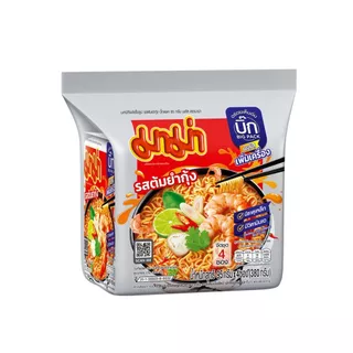 [สินค้าส่งด่วน] มาม่าบิ๊กแพ็คพลัส รสต้มยำกุ้ง 95ก. X4 MAMA BIG PACK PLUS TOM YUM KUNG 95G.X4