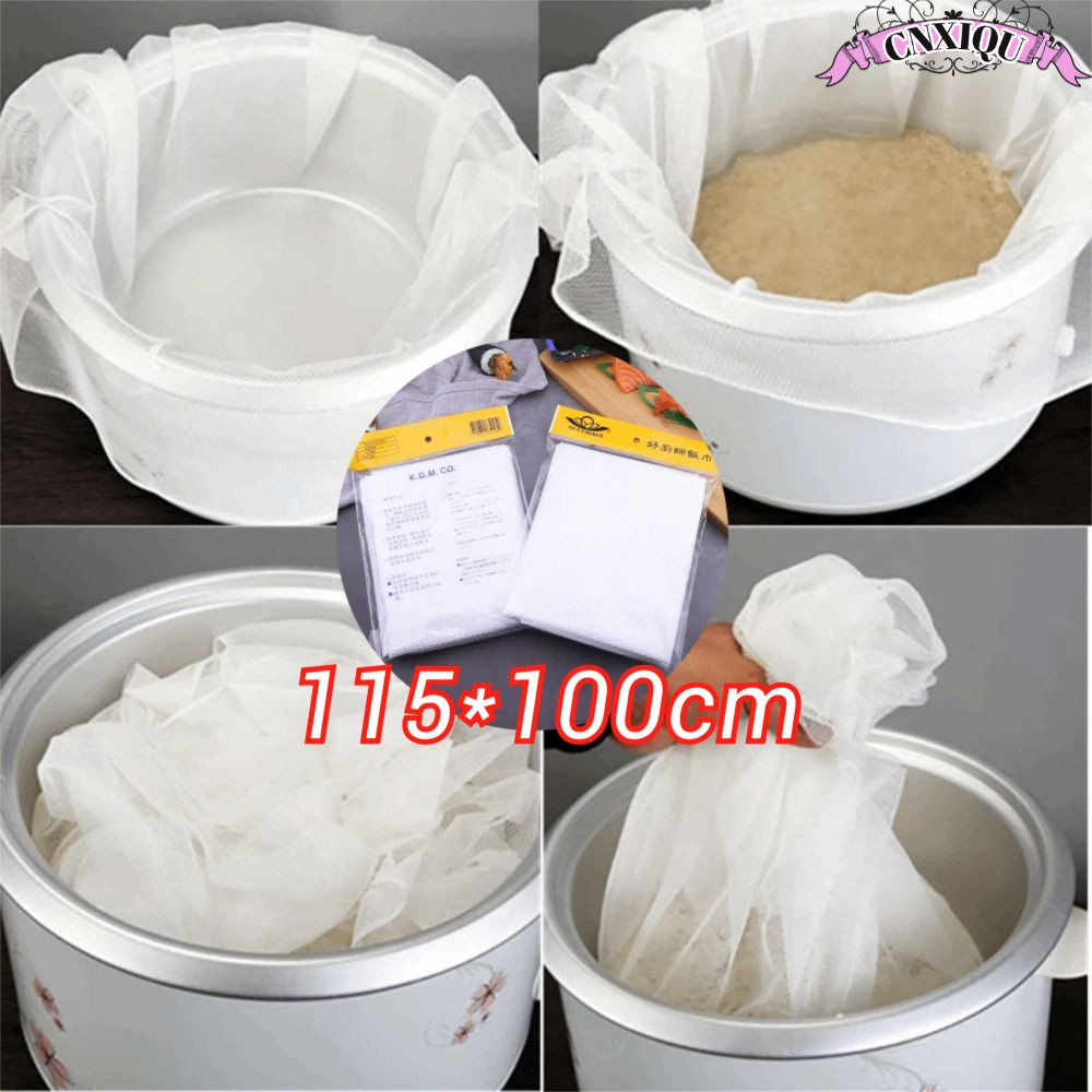 CNXIQU Steamer ผ้าตาข่ายขนมปังนึ่งแบบใช้ซ้ําได้แบบไม่ติด