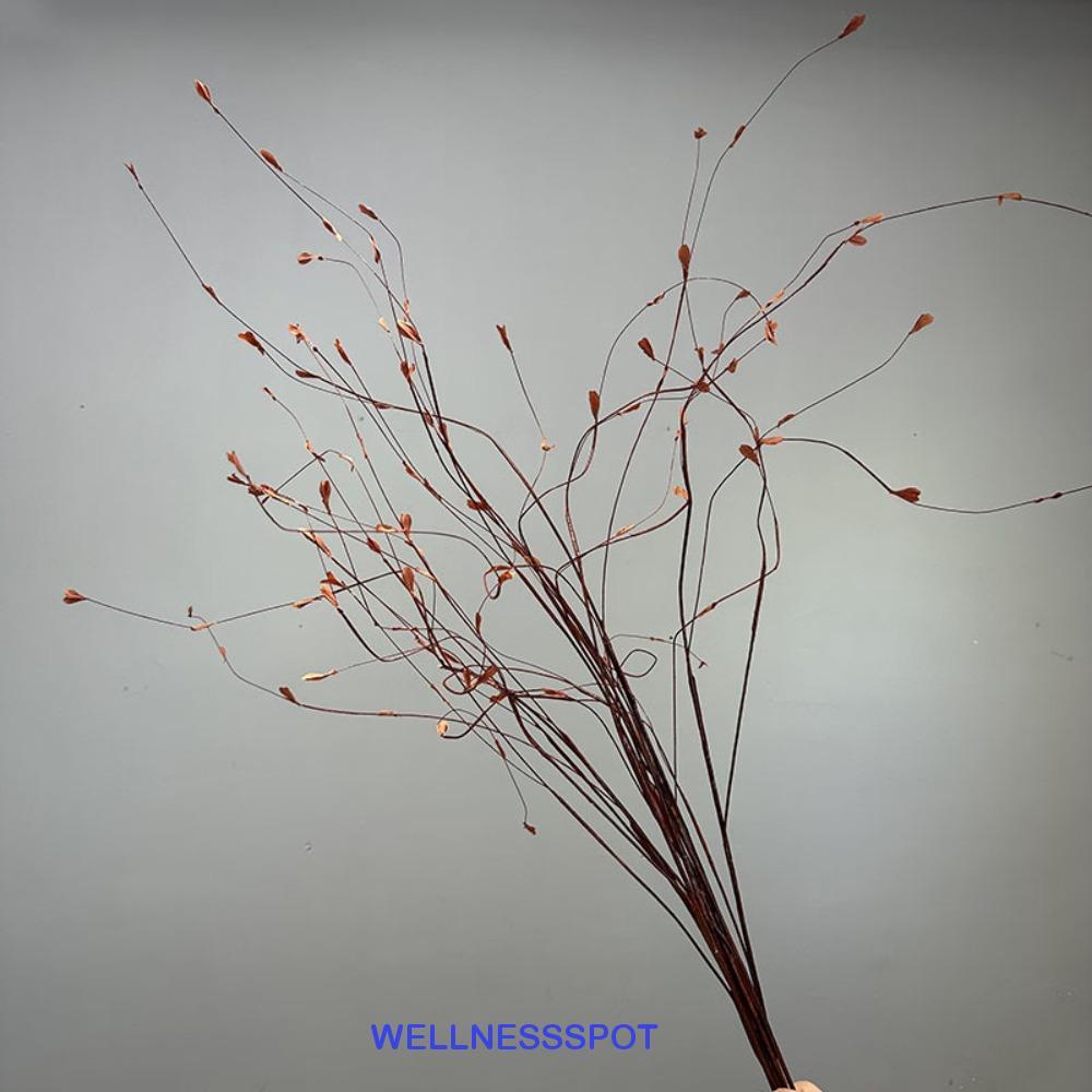 WELLNESSSPOT สาขาวิลโลว์ประดิษฐ์,พลาสติกเหมือนจริงปลอม Willow Tree, DIY แจกันตกแต่ง Handmade 130 ซม.