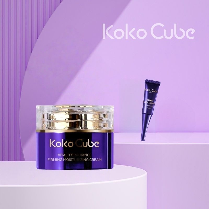 Koko Cube Vitality Translucent Hydrating Cream 50g นําเข้าจากฝรั่งเศส Early Eight Pseudo-Face