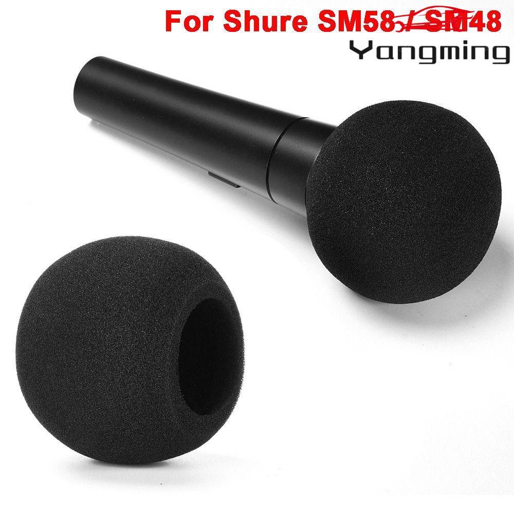 YANGMING ไมโครโฟน Pop Filter, เปลี่ยน Windproof Mic กระจก, Professional Flocked ฟองน้ําโฟมไมโครโฟนสํ