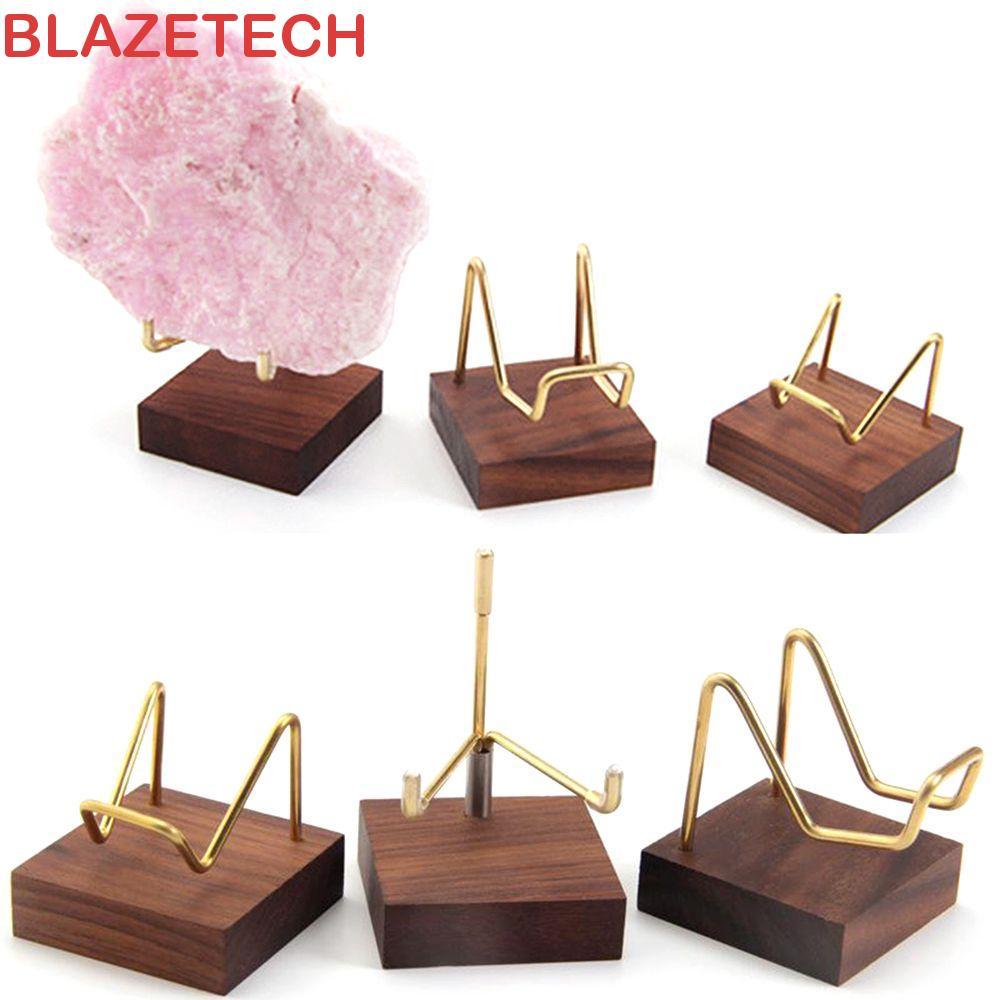BLAZETECH Mineral Stand Home Office Show Room Home Decoraition Ores Agate Rocks Rack