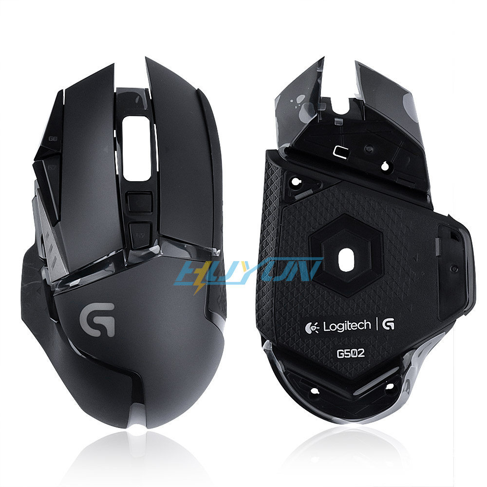 เหมาะสําหรับ Logitech Logitech G502HERO เมาส์สําหรับเล่นเกมแบบมีสายเปลือกด้านบนฝาครอบเชลล์ด้านล่างเป