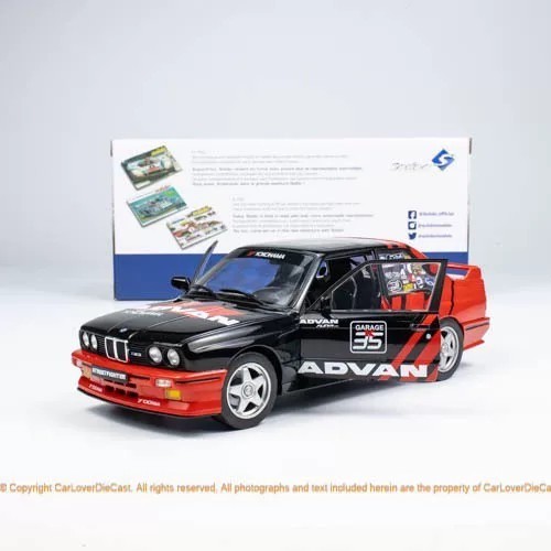 [สต๊อกพร้อม ติดต่อหากคุณมีคําถามใดๆ] Solido/Solido 1: 18 BMW BMW E30 M3