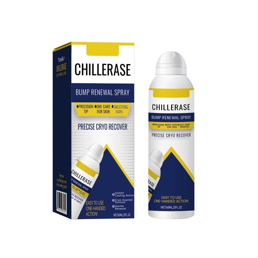 ChillErase Spray Bump Renewal Spray สูตรไฮซิ่งสําหรับผิวหน้าและผิวกาย, Minimizes Skin Imperfections,