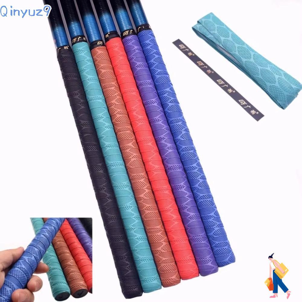 QINYUZ9 เทปกีฬา Over Grip, กันลื่น 2M เทนนิส Overgrips Sweatband, ทนทานนุ่ม Thicken เบ็ดตกปลา Band