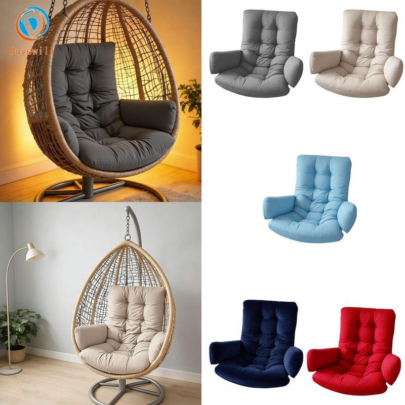 [Dovewill] Boho Swing Chair Cushion Anti Skid Egg Chair Cushion Swing Cushion Garden Swing
