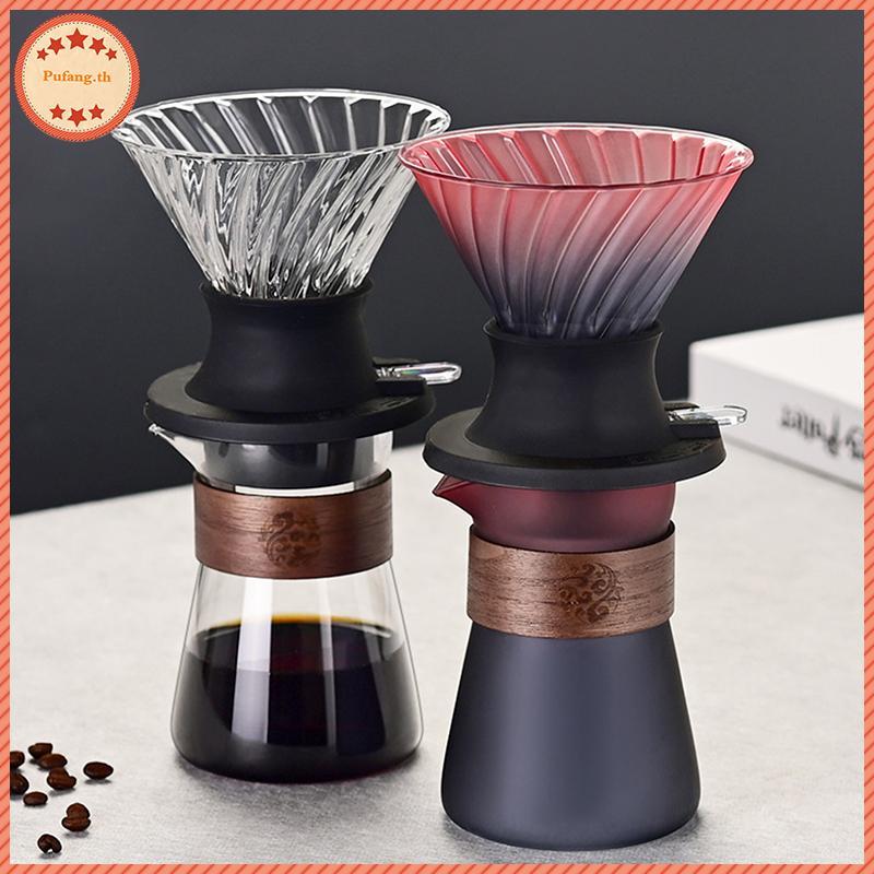 PUFANG Immersion Coffee Dripper Switch Pour Over Dripper Immersion Dripper Switch เครื่องชงกาแฟแก้วก