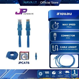 JPAUTOMATE Lan Cable สายแลน CAT6 1.5/3/5/10 m