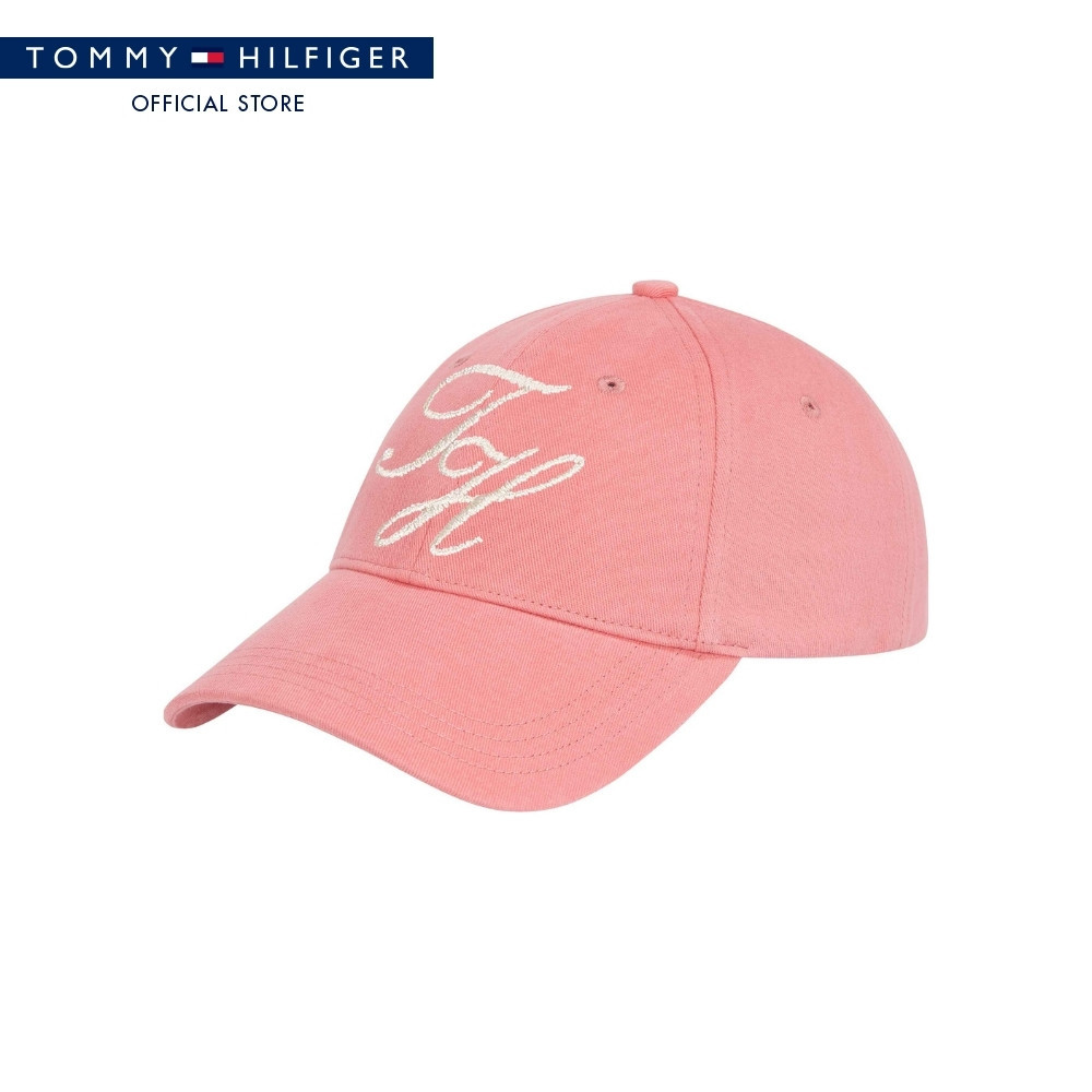 Tommy Hilfiger หมวก ผู้หญิง รุ่น AW0AW17489 TJH - สีชมพู