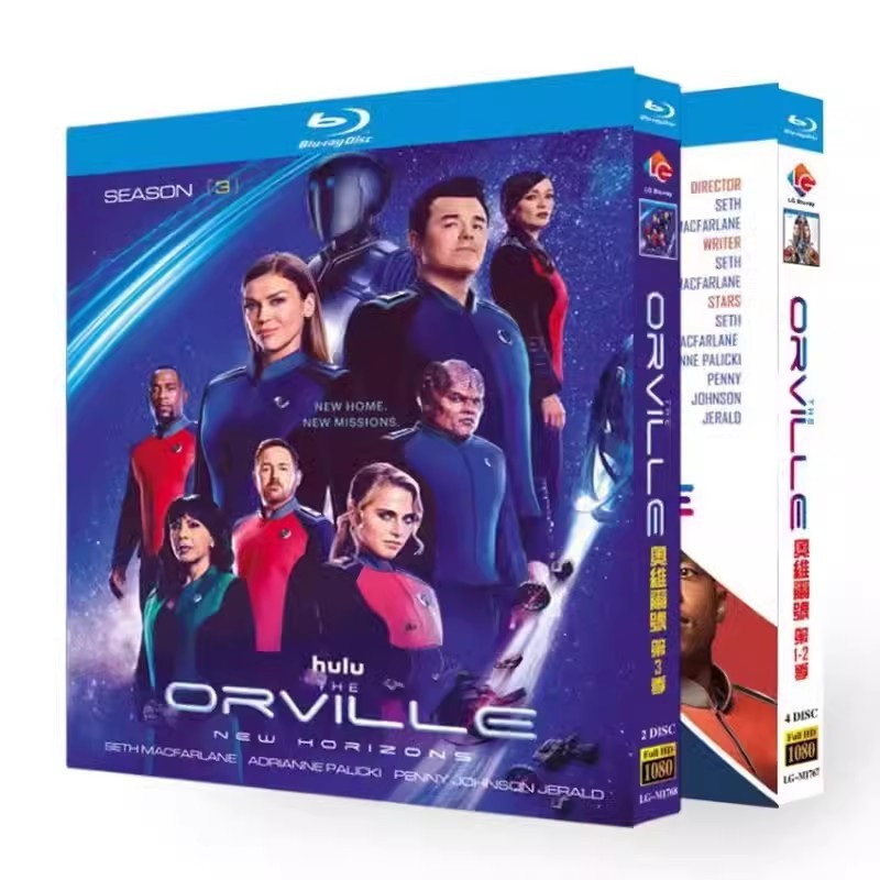 แผ่นบลูเรย์ ละครอเมริกัน The Orville Season 1-3(2017-2022) 6BD G002