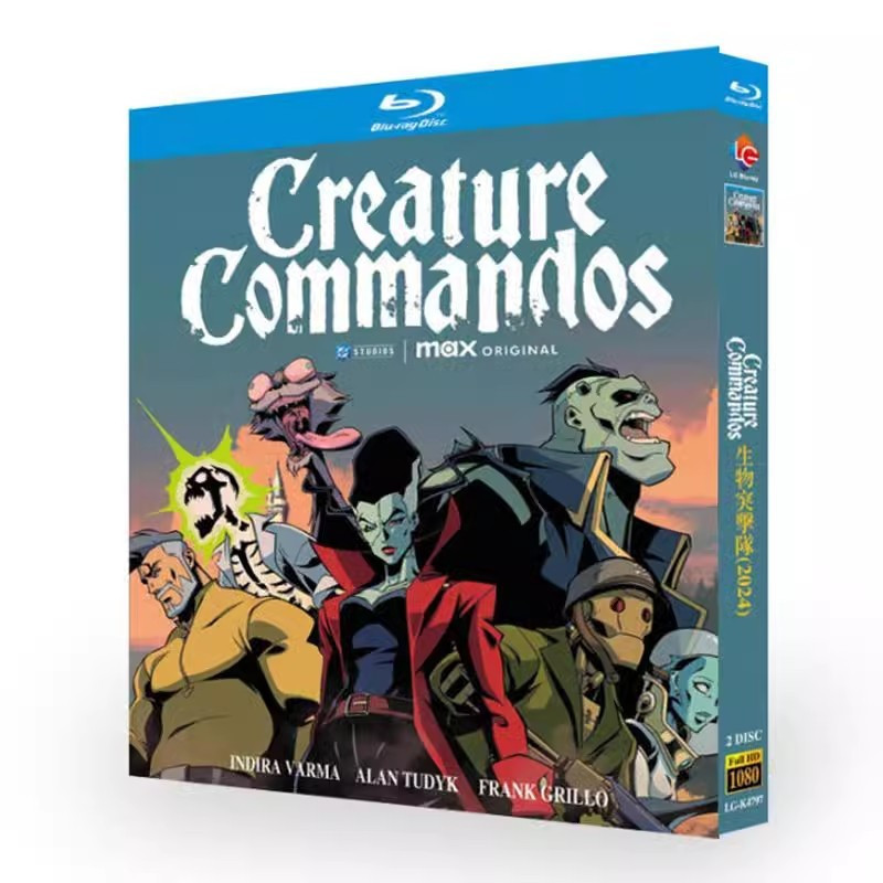 Blu-ray Disc American Animation Creature Commandos ซีซั่น 1 (2024) 2BD G002
