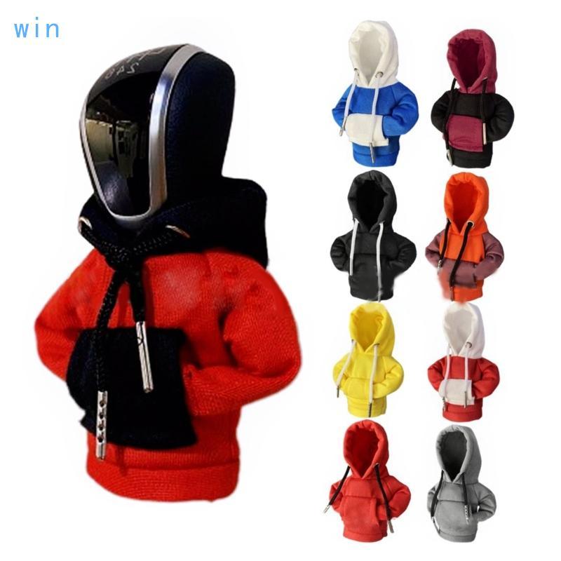 Win Gear Shifter Hoodie Cover Shifter Cover Gear Handle ตกแต่งคู่มืออัตโนมัติ